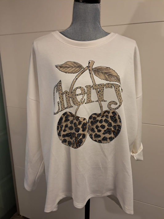 Weicher Long Pullover Sherry