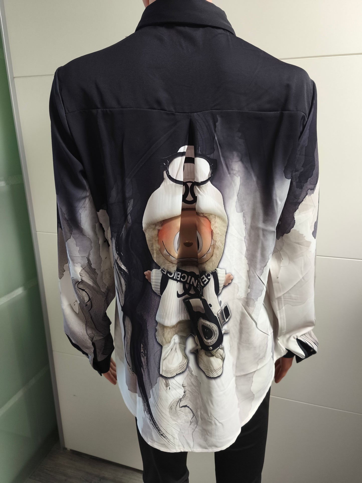 Missy Labubu Bluse mit Strass