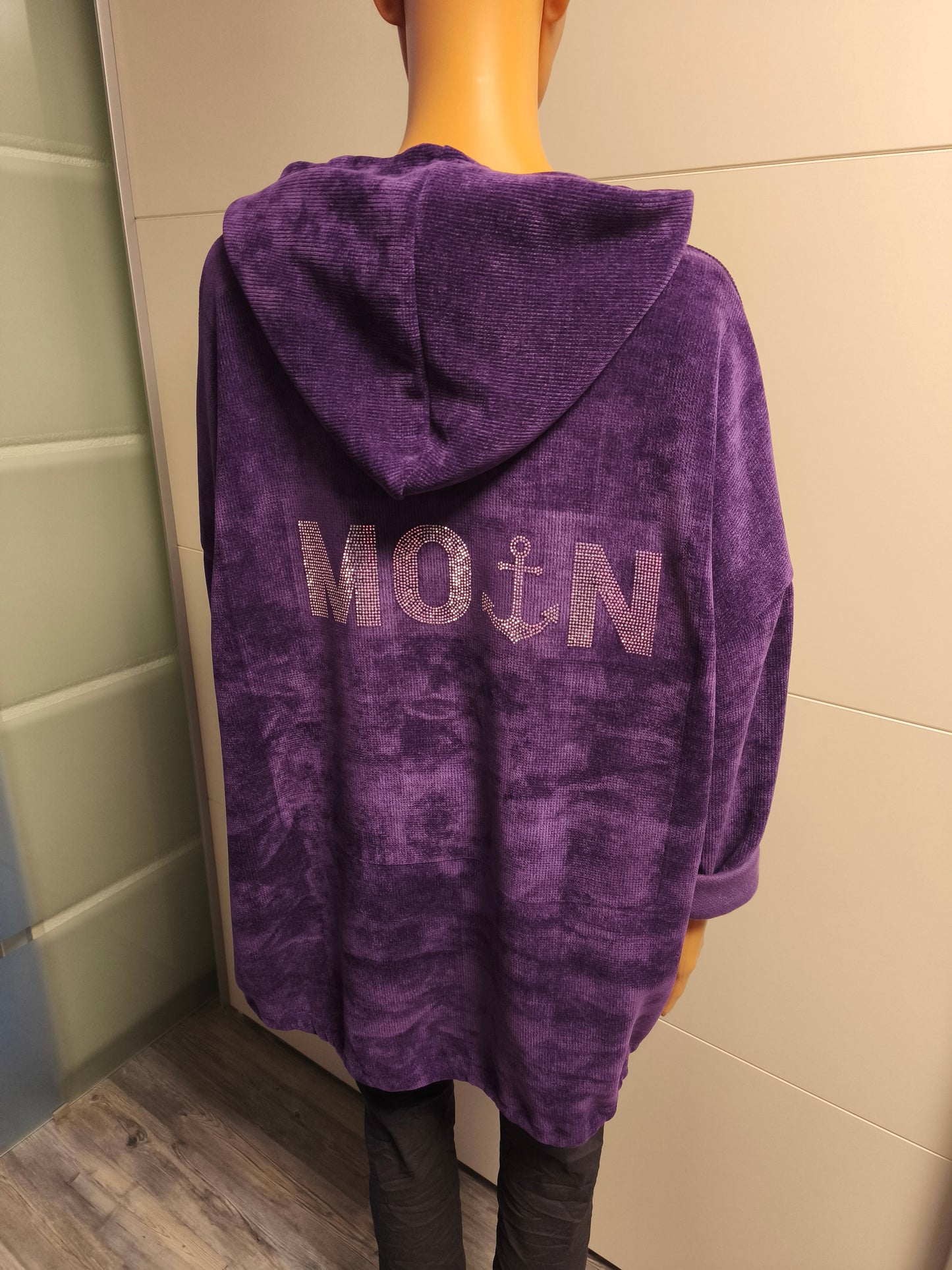 Feincord Kapuzen Jacke bis Gr. 46/48 tragbar