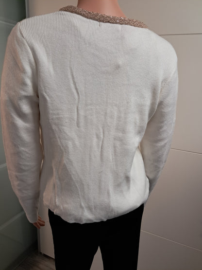 Enzoria Feinstrick Cardigan bis 38 tragbar