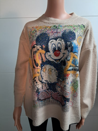 Dicker Strick Pullover Michy bis 44/46 tragbar