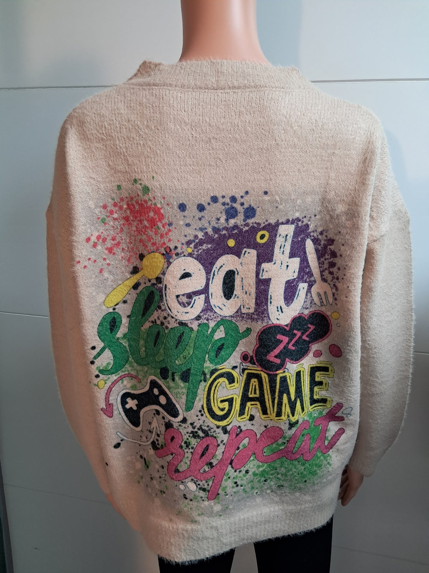 Dicker Strick Pullover Michy bis 44/46 tragbar