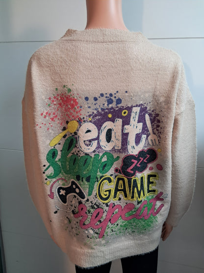 Dicker Strick Pullover Michy bis 44/46 tragbar