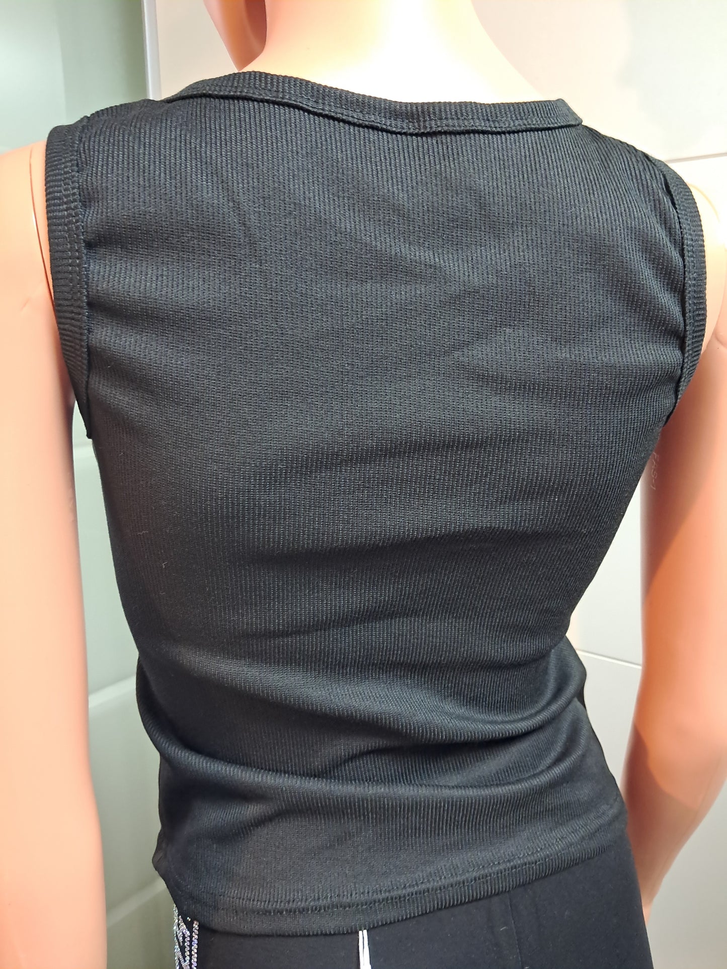 Top mit Druck und Strass bis 36 tragbar