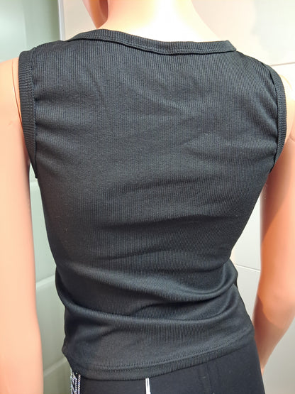 Top mit Druck und Strass bis 36 tragbar
