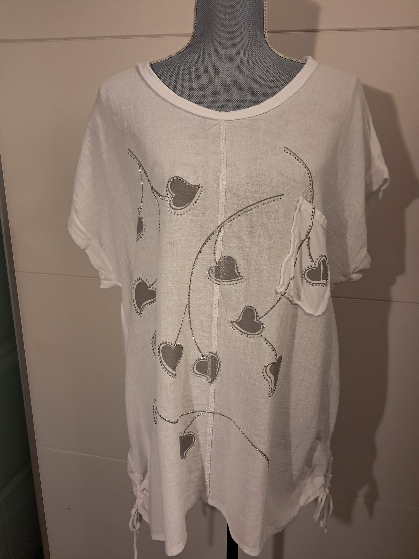 Glückblatt T-Shirt bis Größe 46/48 tragbar