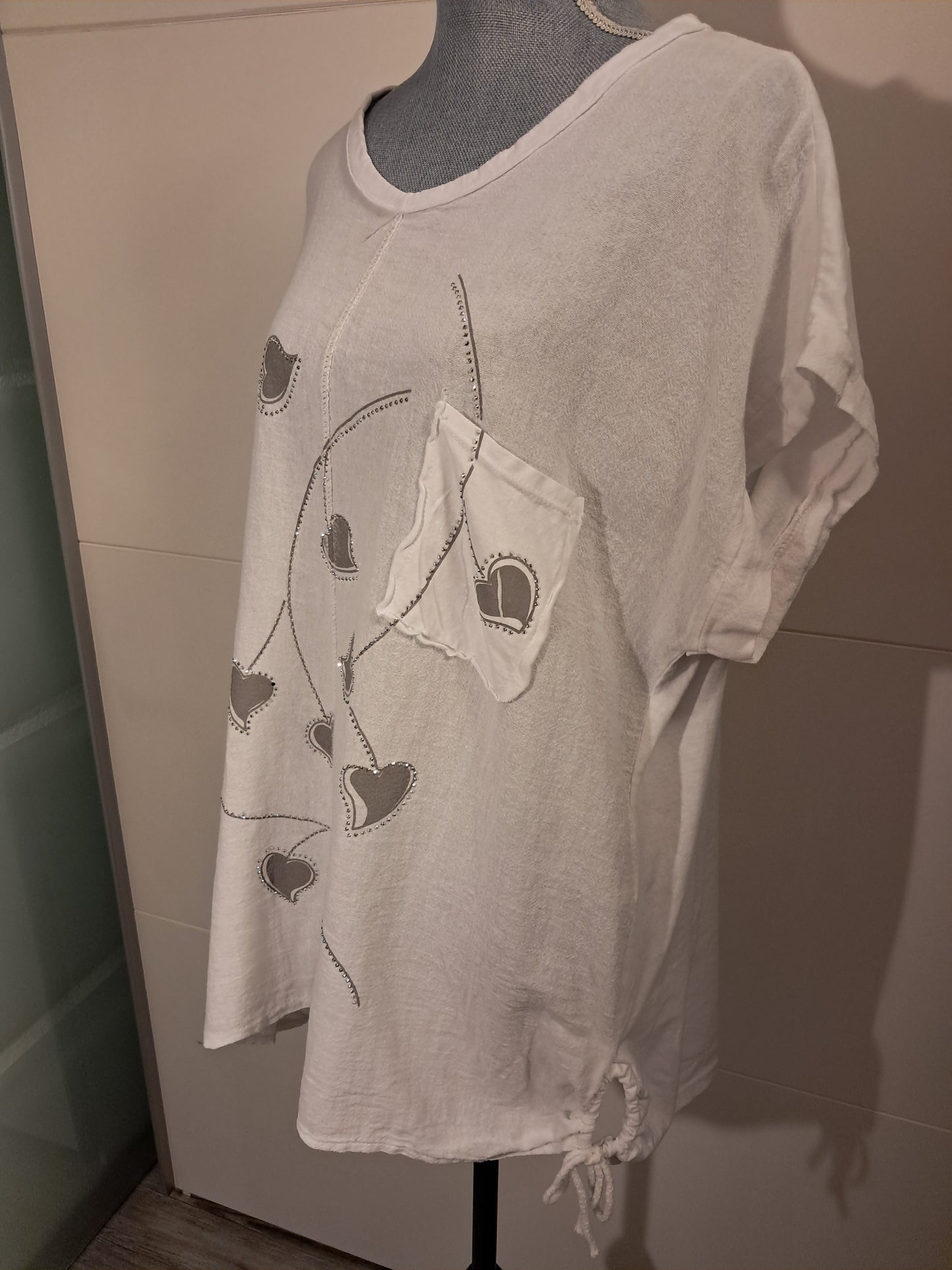 Glückblatt T-Shirt bis Größe 46/48 tragbar