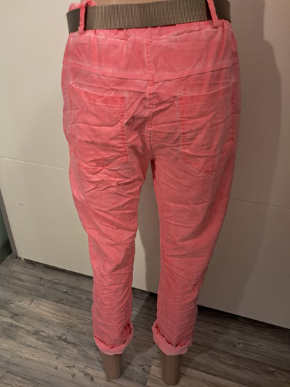 me & Jeans  2 Teilig Hose + Gürtel locker bis Gr. 40 tragbar