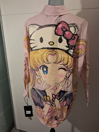 Lumanman Design Sailor Moon Hemd bis  44/46 tragbar