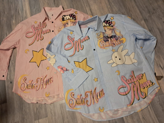 Lumanman Design Sailor Moon Hemd bis  44/46 tragbar