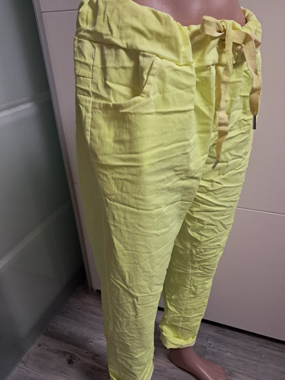 Stretch Hosen mit Rundum Gummizug bis Gr. 44/46 tragbar