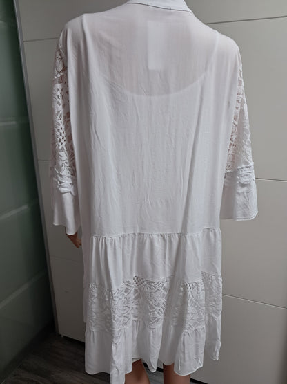 Sommerkleid mit Unterkleid bis 46 tragbar
