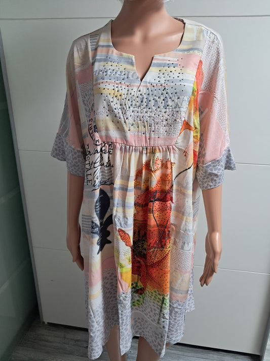 Missy Sommerkleid bis 46 tragbar