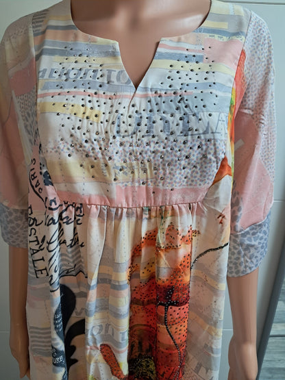 Missy Sommerkleid bis 46 tragbar