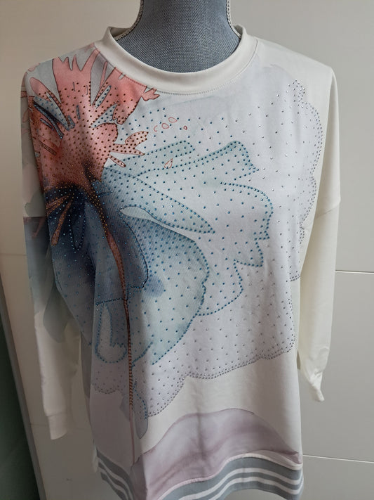 Missy Sweatshirt 7/8 Arm