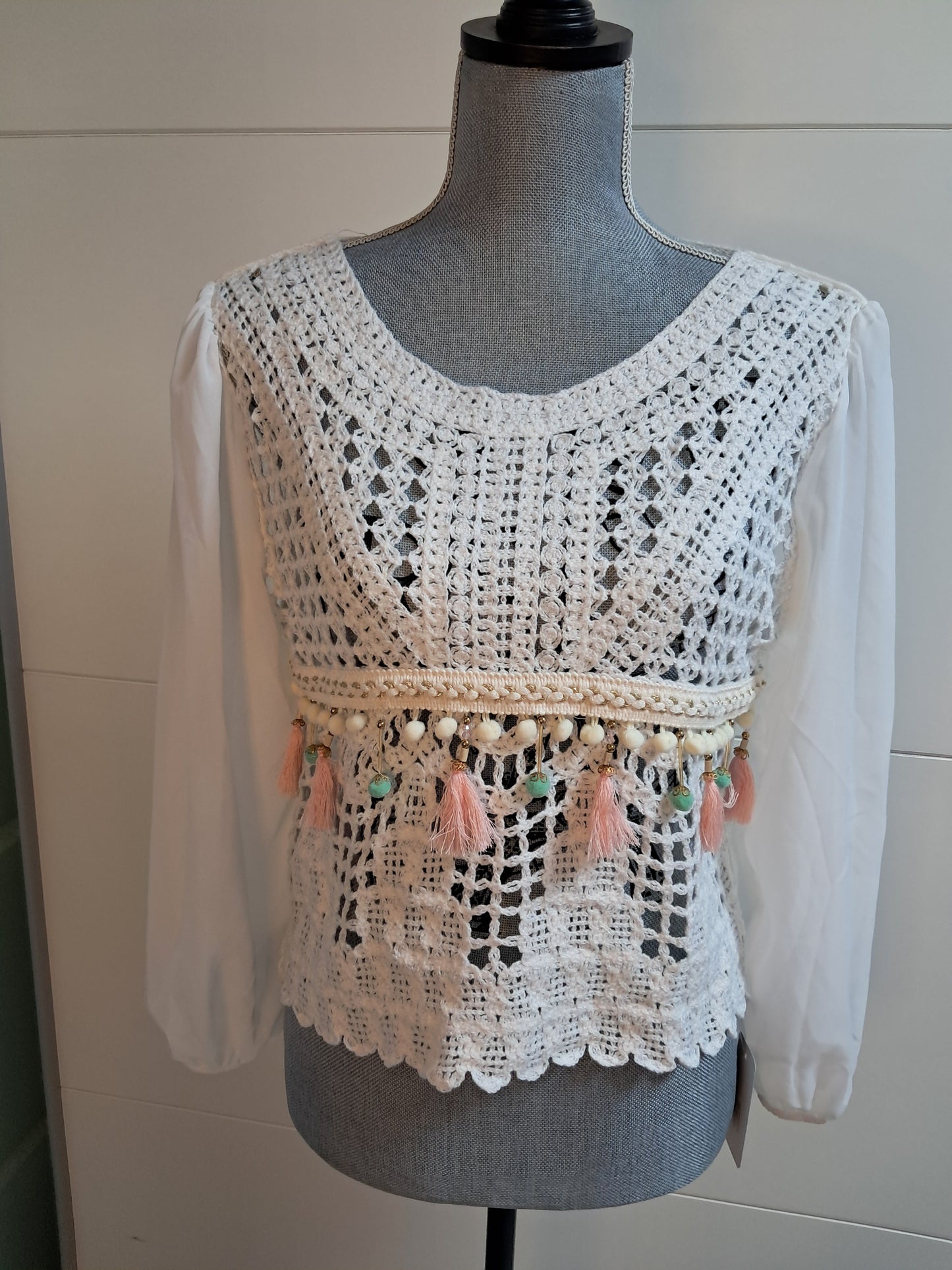 Blusen Strick Mix bis 38 tragbar