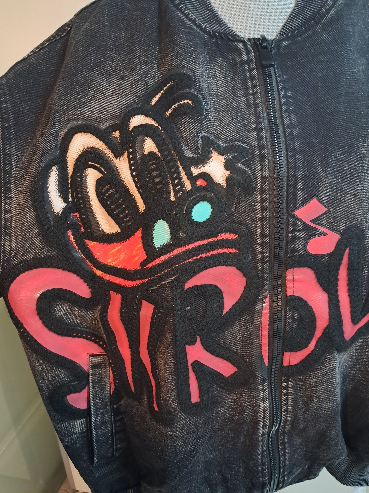 Jeans Jacke  Ente bis 46/48 tragbar