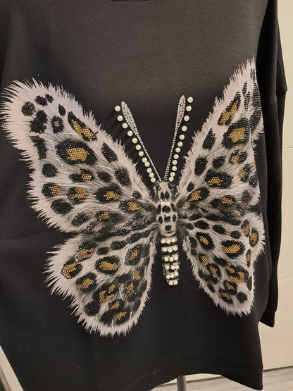 Brilliant Brands Sweatshirt Schmetterling