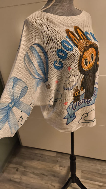 Labubu Feinstrick Pullover