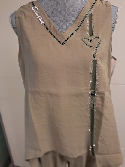 Missy Top mit Strass