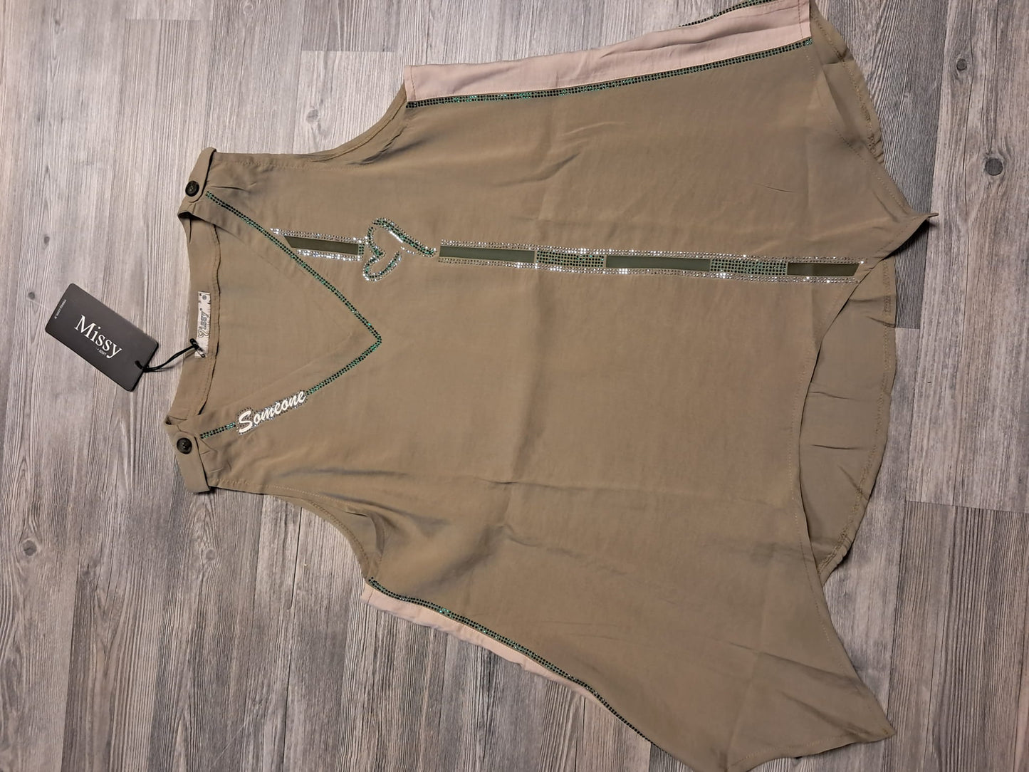 Missy Top mit Strass