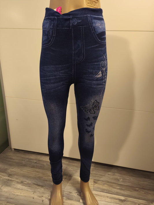Leggings Jeans Optik