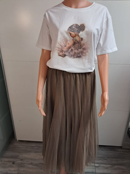 Fashion T-Shirt Mädchen bis 38 tragbar