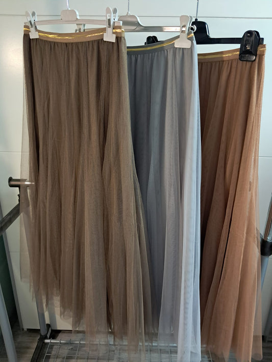 Tüll Rock mit Rundum Gummibund