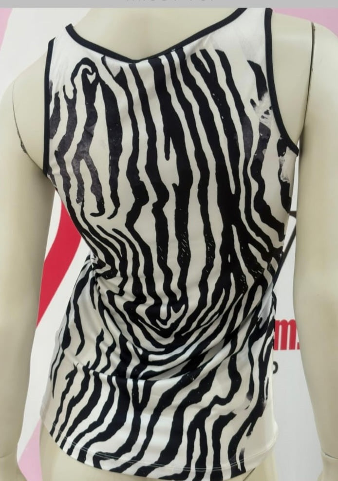 Missy Top mit Frau und Strass