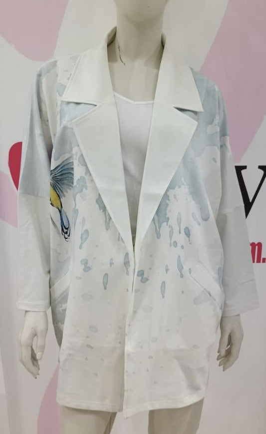 Missy Long Blazer Frau bis 46 tragbar