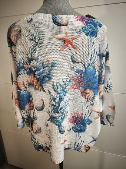 Feinstrick Pullover bis 44 tragbar