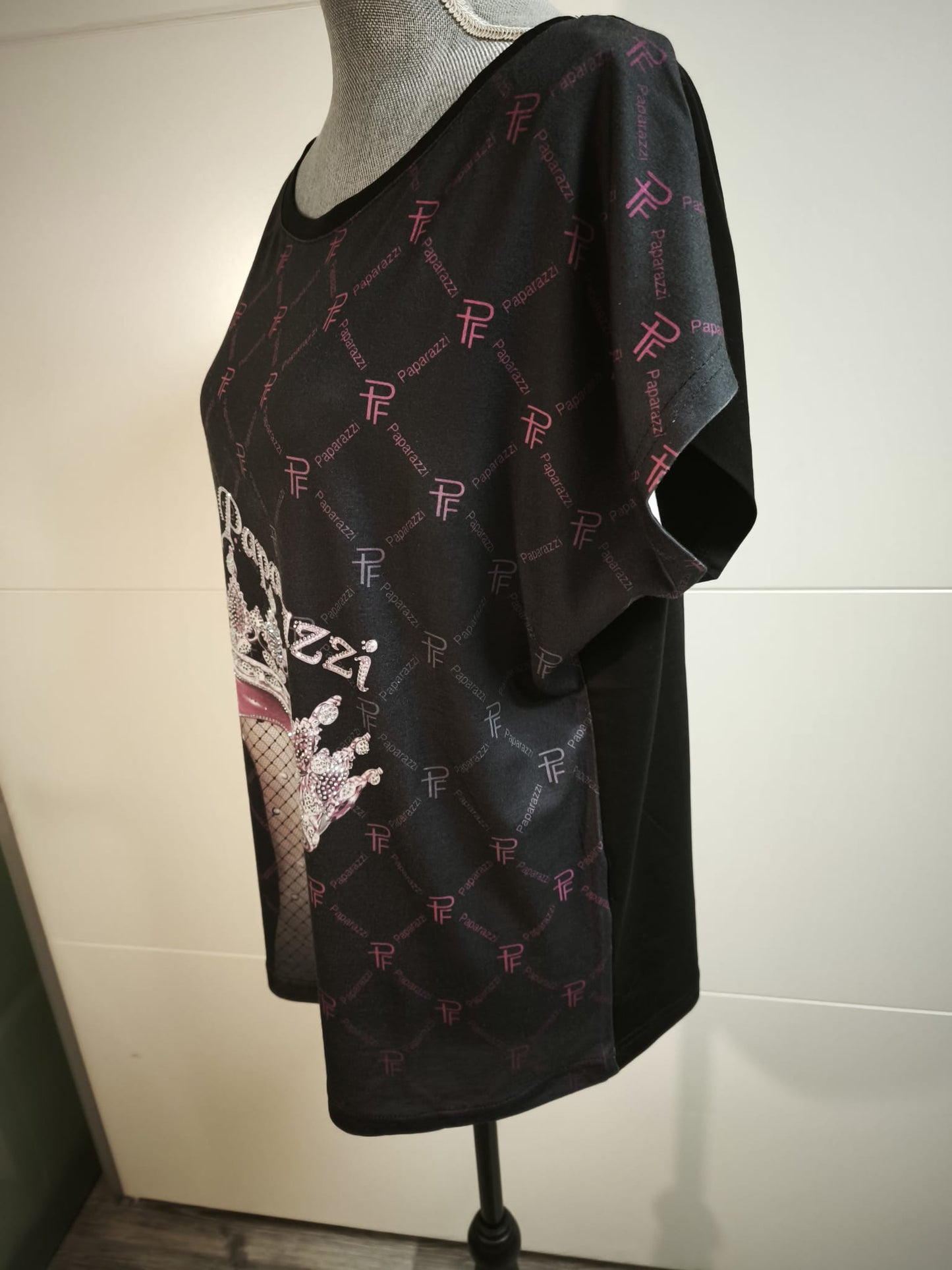 T-Shirt Paparazzi bis Größe 44 tragbar