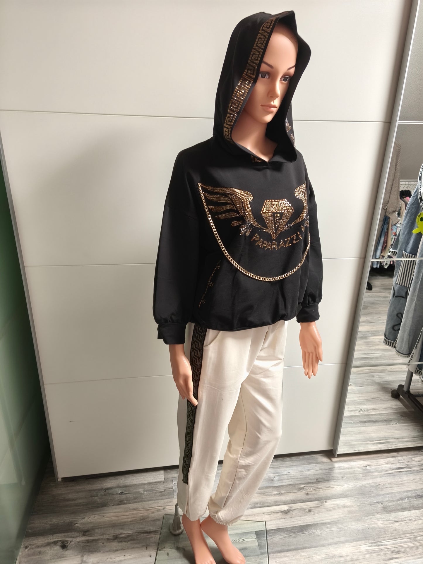 Paparazzi Fashion Kapuzen Sweatshirt