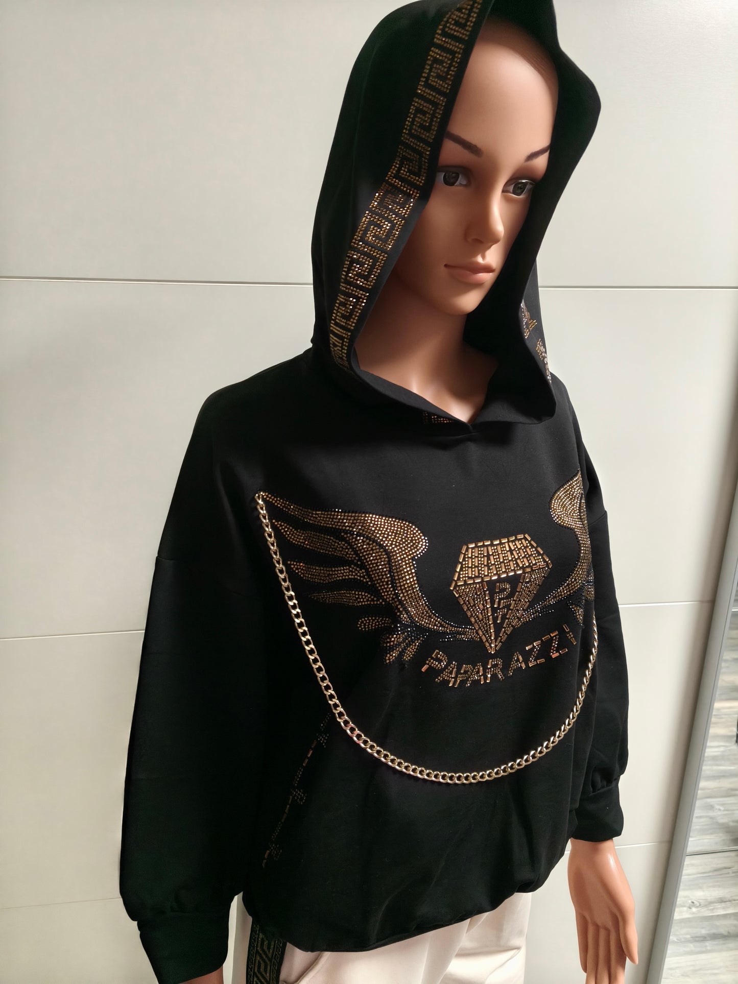 Paparazzi Fashion Kapuzen Sweatshirt