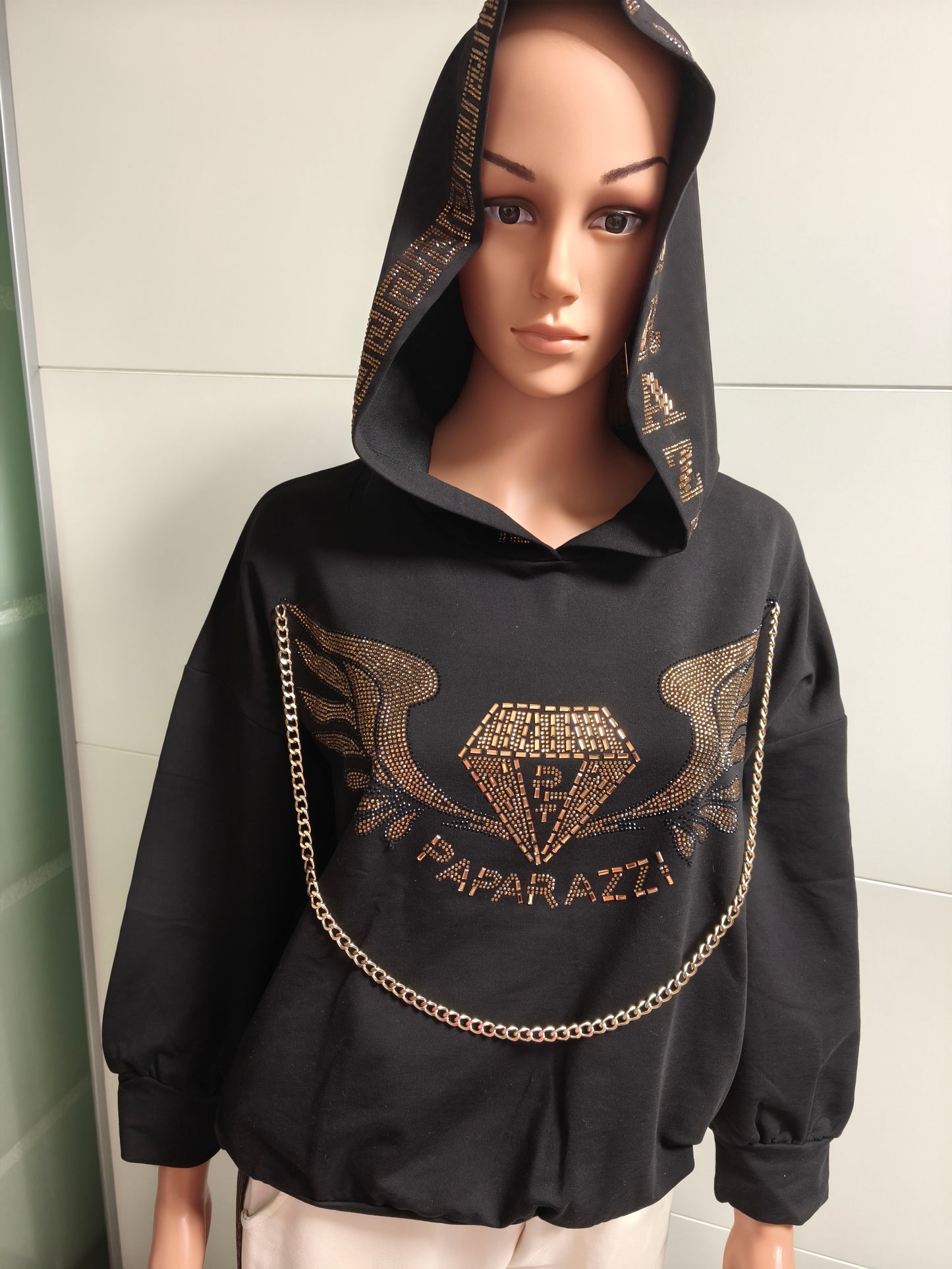 Paparazzi Fashion Kapuzen Sweatshirt