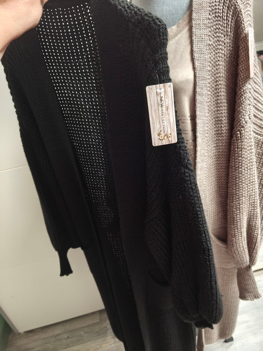 Long Strick Cardigan