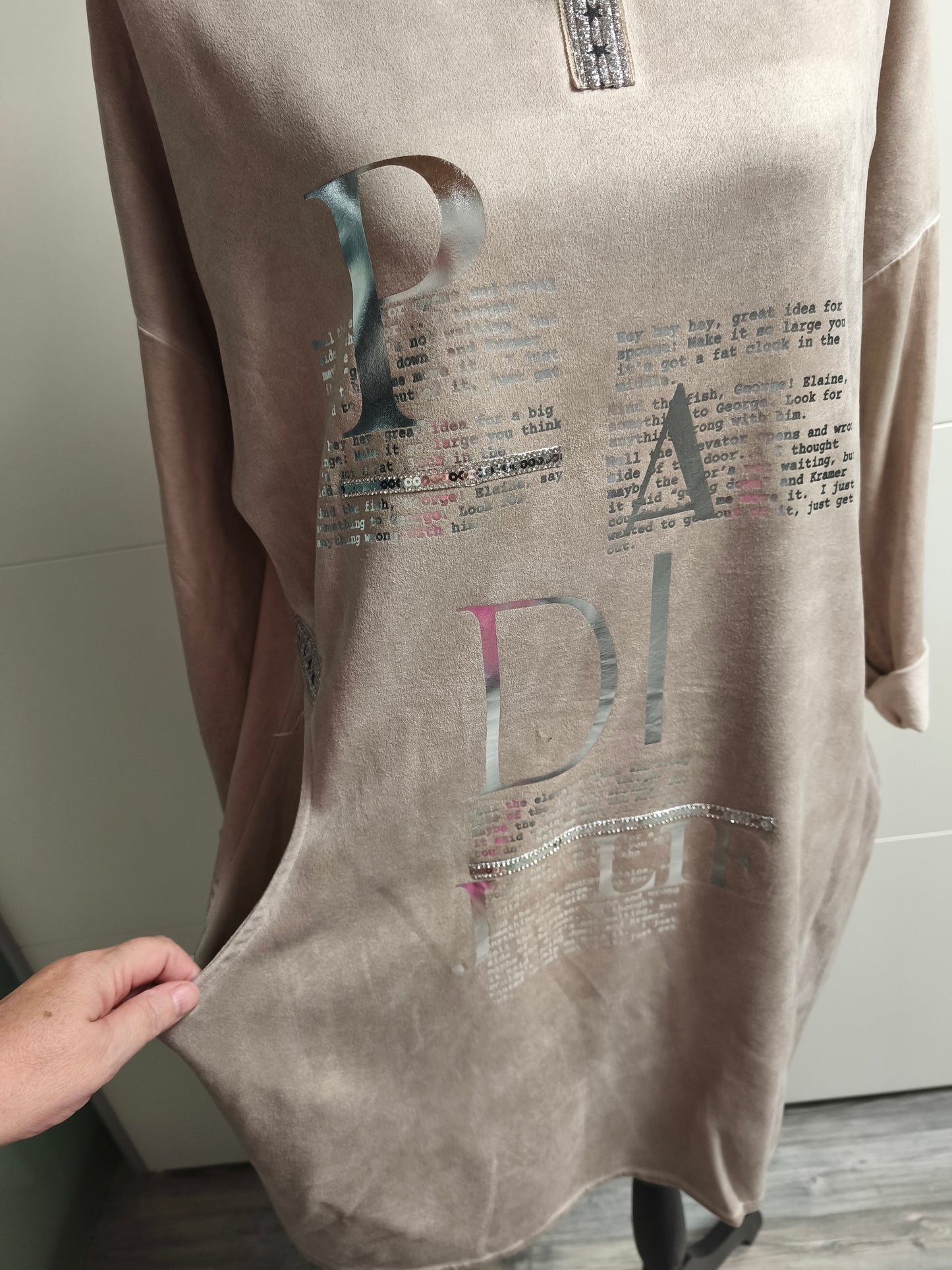 Sweatshirt Kleid