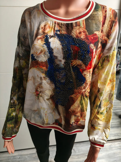 Missy Blusen Sweat Shirt S-XL