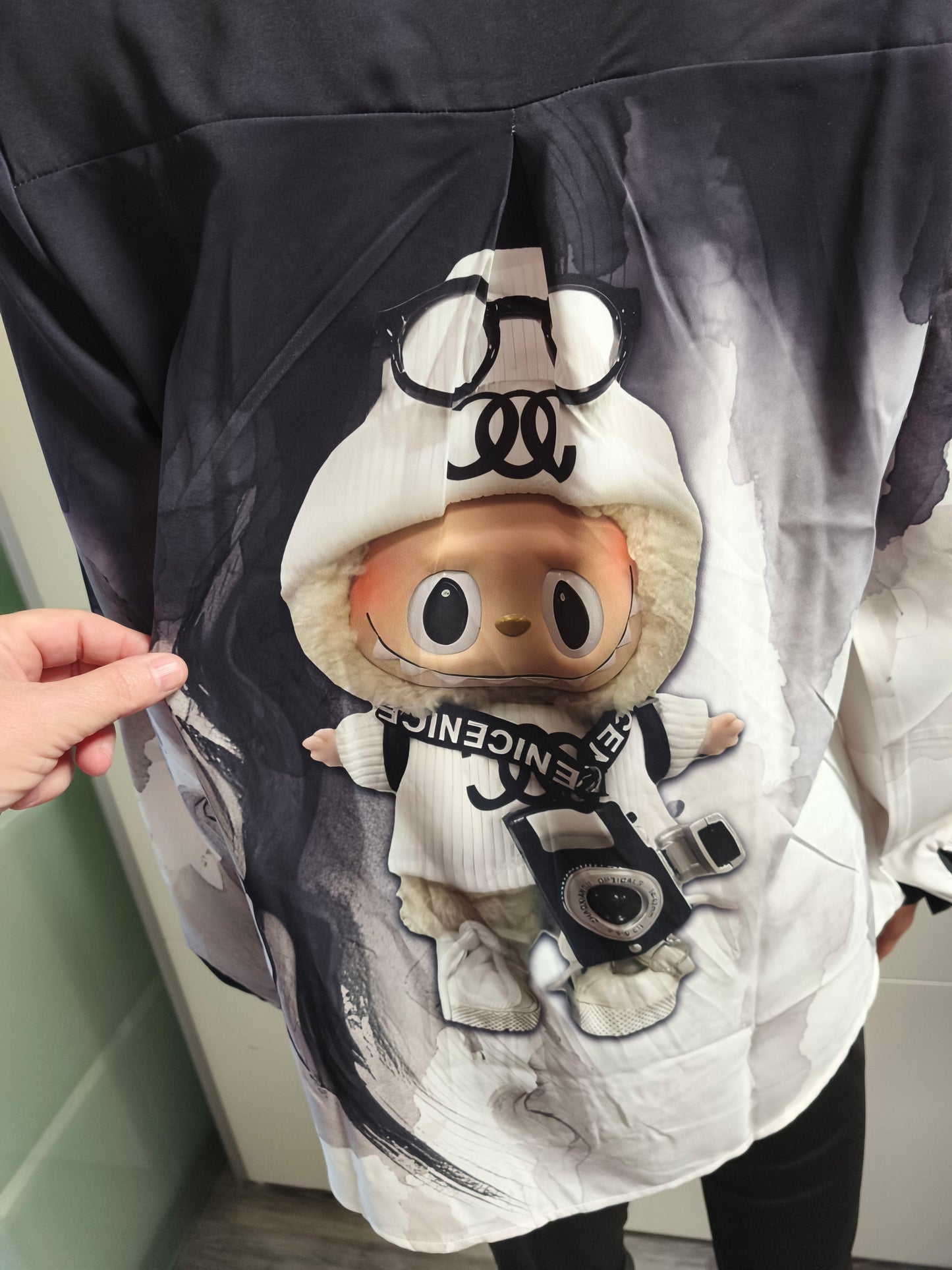 Missy Labubu Bluse mit Strass