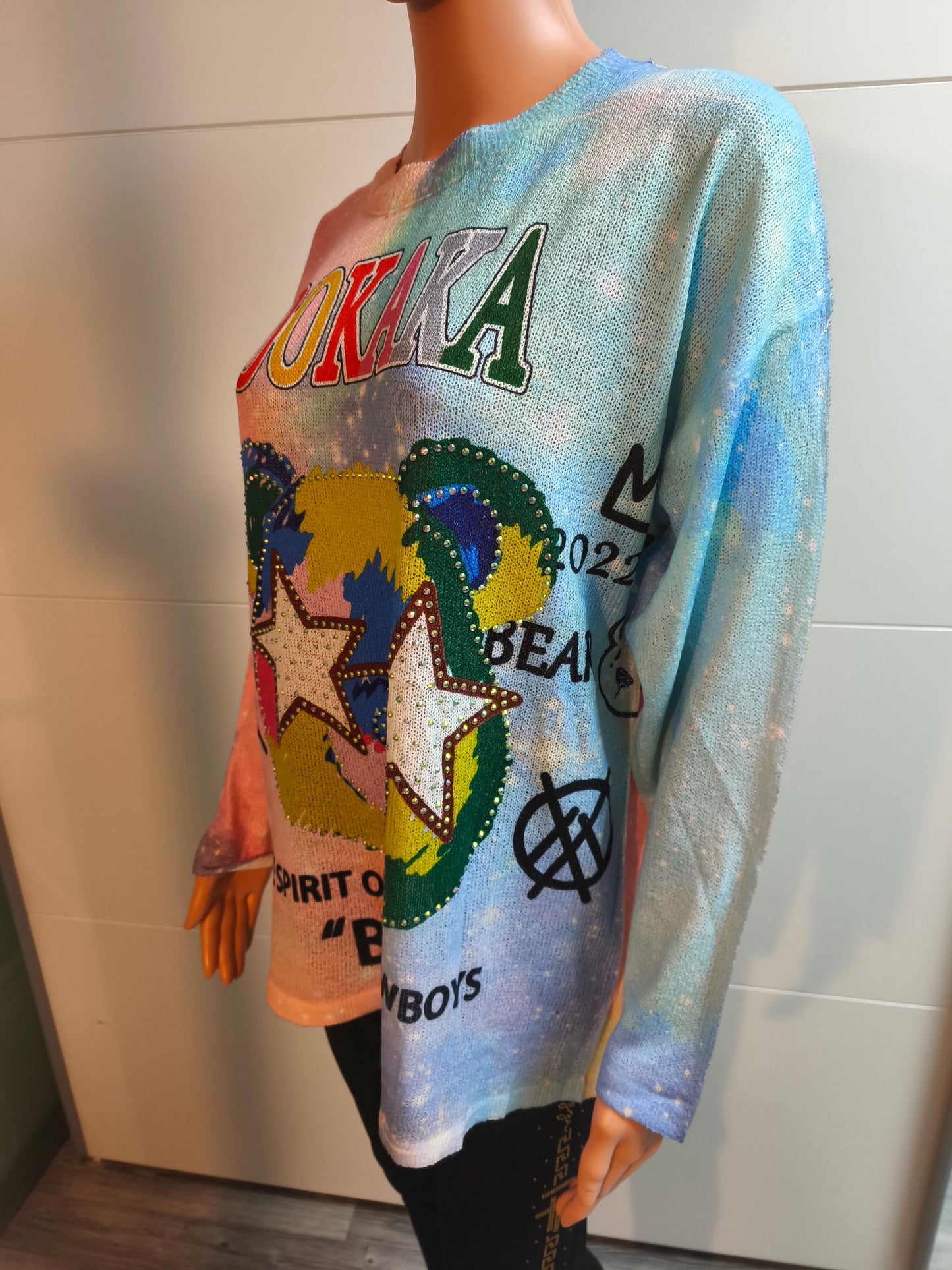 Feinstrick Pullover bis 46 tragbar