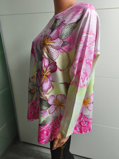 Missy Feinstrick Pullover mit Strass bis 42/44 tragbar