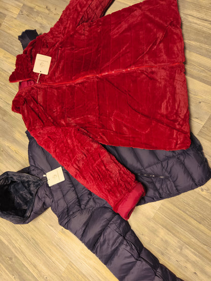 2 Looks in 1 Jacke Wende Jacke  in 2 Farben