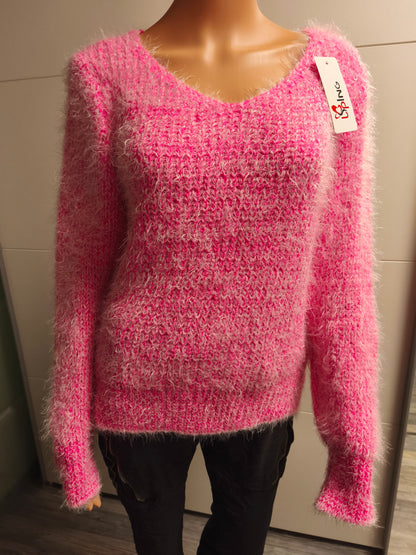 Kuschel Strick Pullover Sophie bis Gr. 42/44 tragbar
