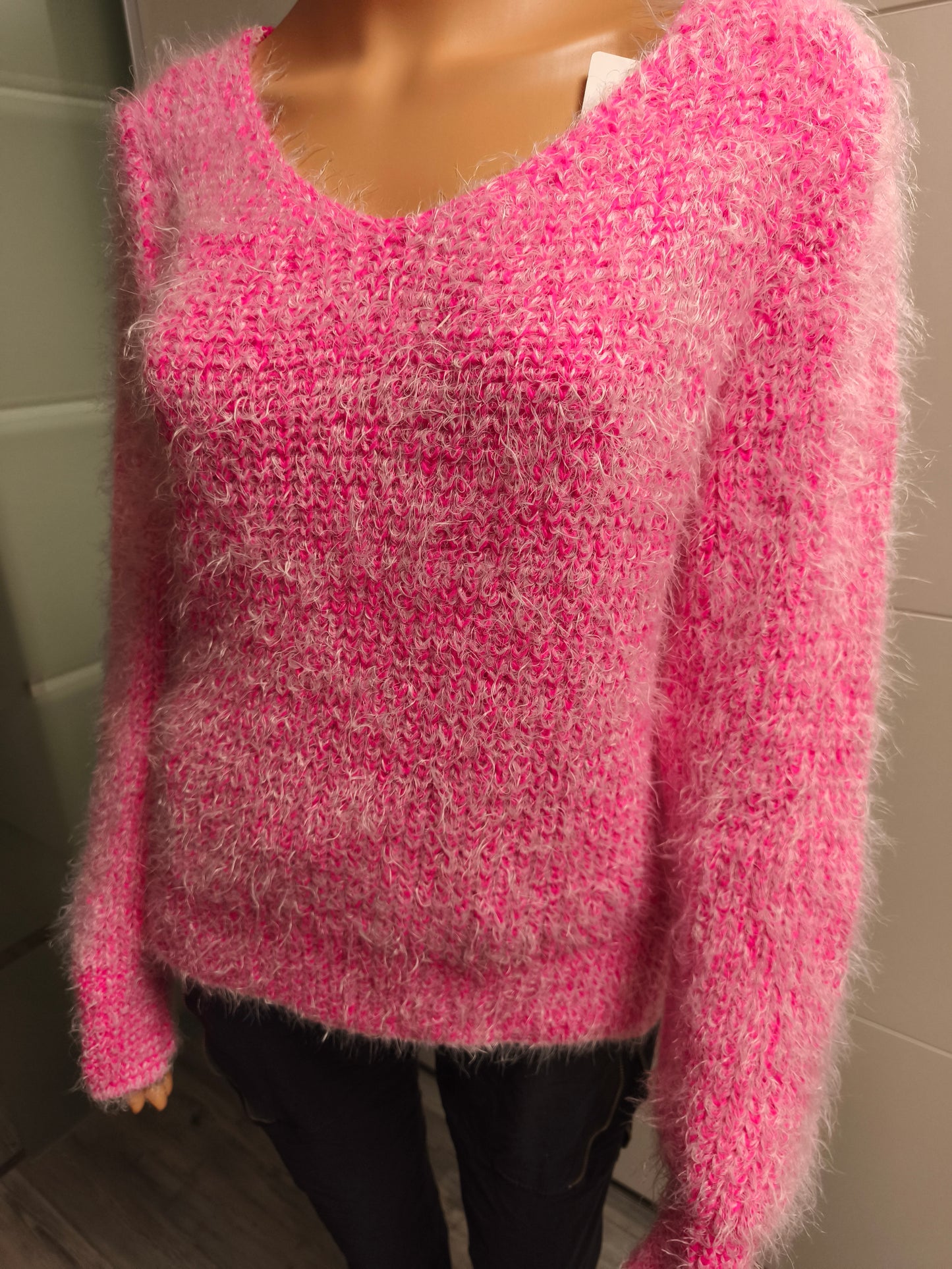 Kuschel Strick Pullover Sophie bis Gr. 42/44 tragbar