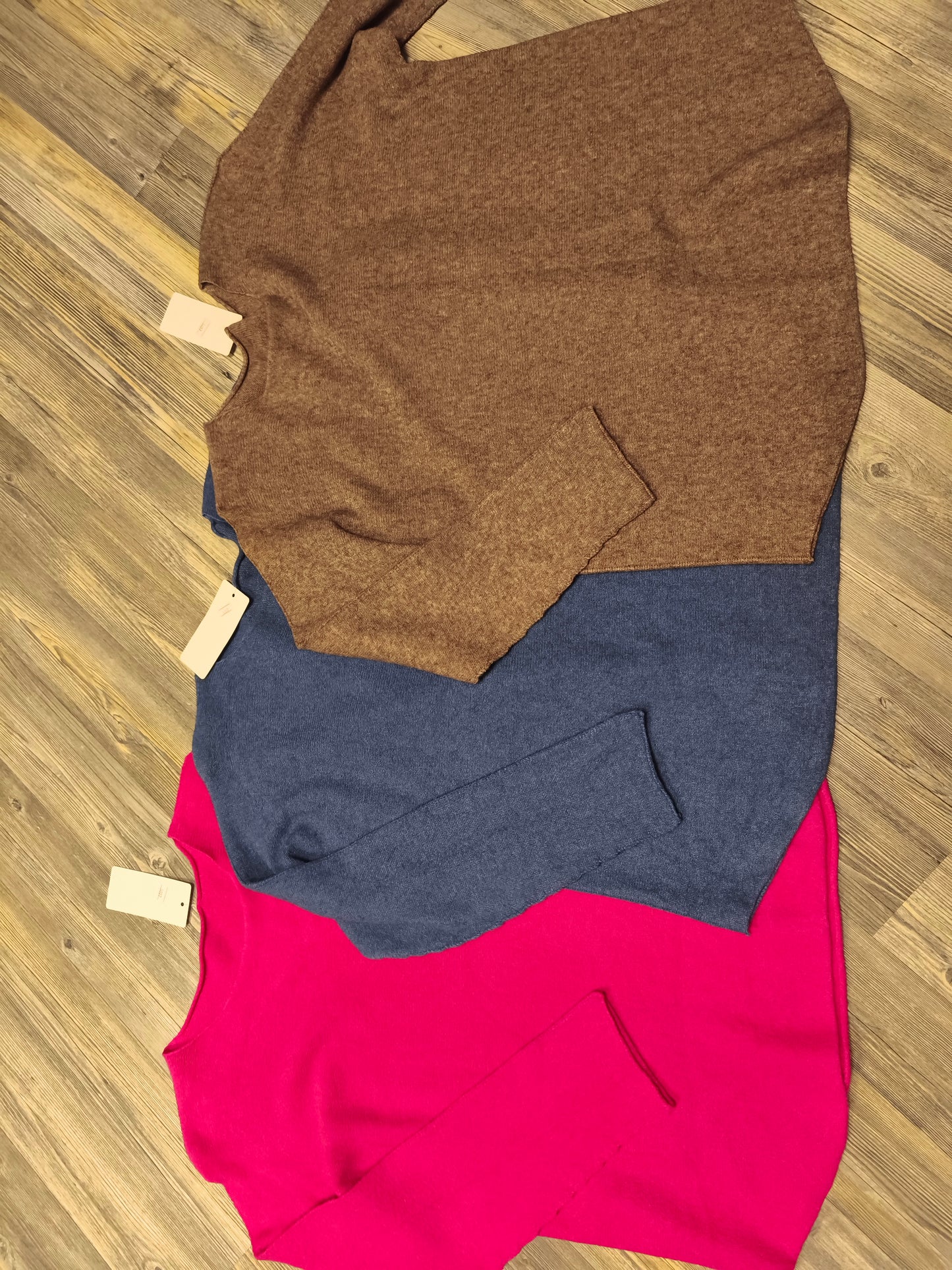 Feinstrick Wende Pullover