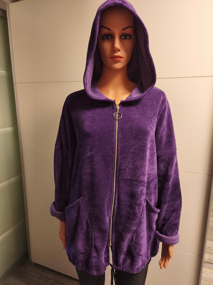 Feincord Kapuzen Jacke bis Gr. 46/48 tragbar