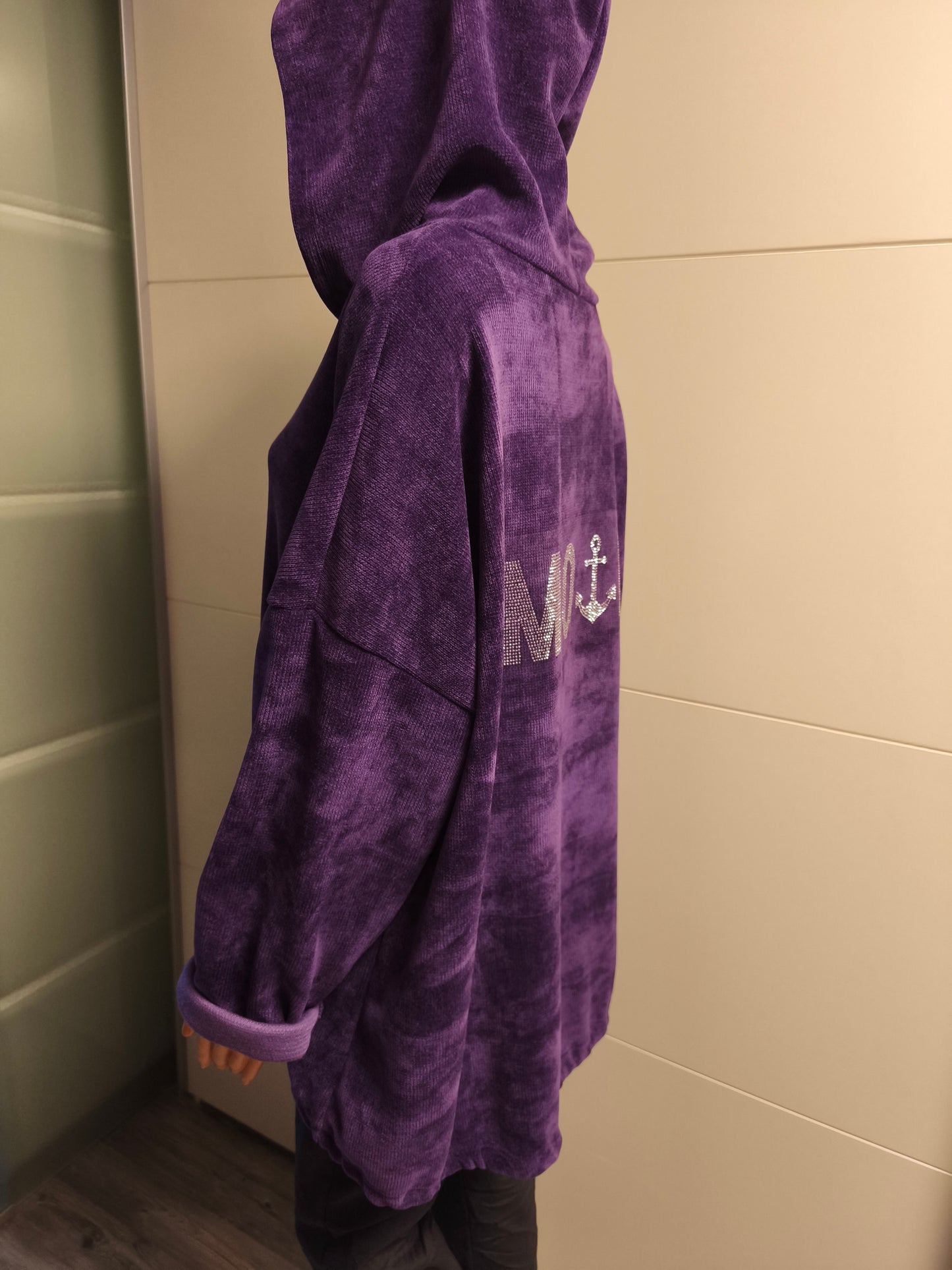 Feincord Kapuzen Jacke bis Gr. 46/48 tragbar