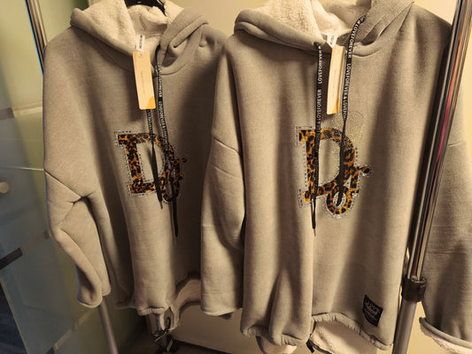 Love Forever Dicker Hoodie bis Gr. 46/48 tragbar