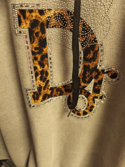 Love Forever Dicker Hoodie bis Gr. 46/48 tragbar