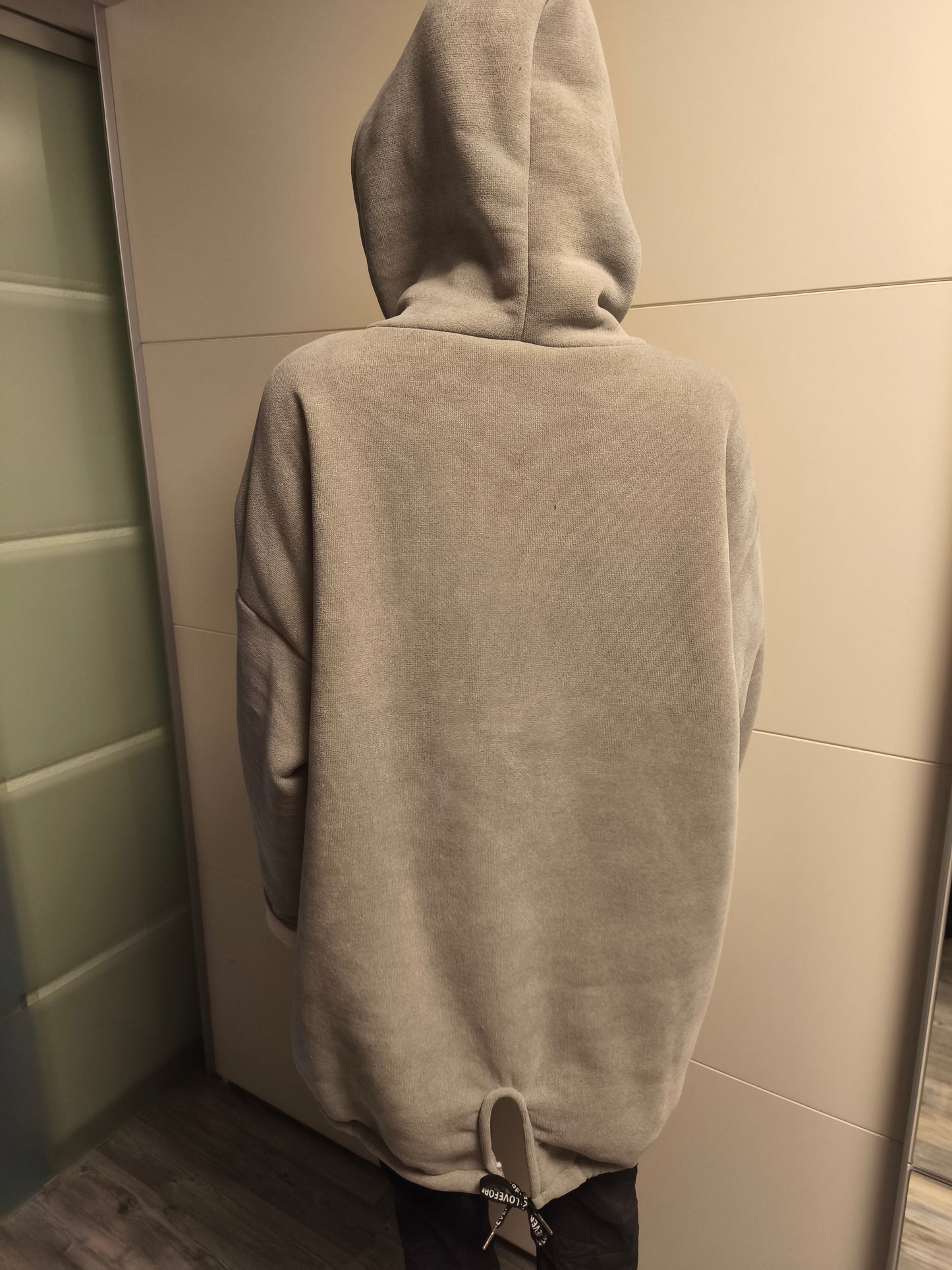 Love Forever Dicker Hoodie bis Gr. 46/48 tragbar